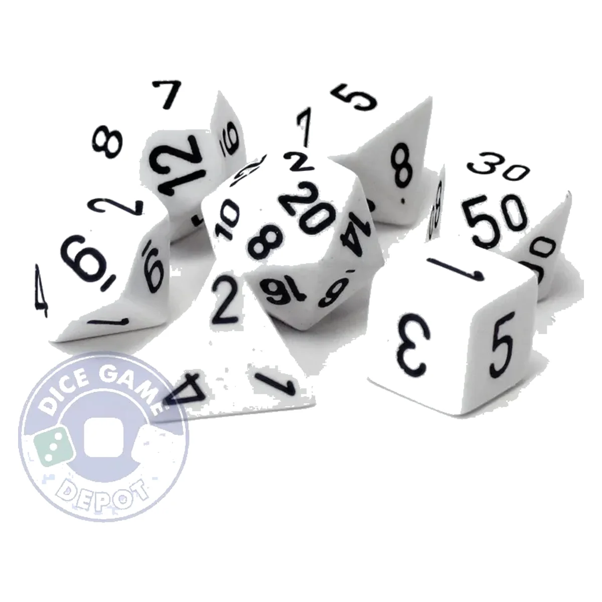 Chessex Opaque White